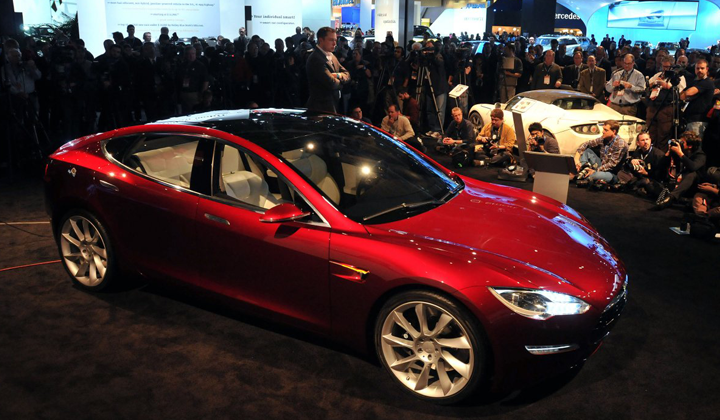 2012 Tesla Model S လျှပ်စစ်